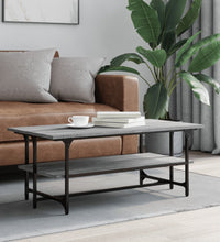 Couchtisch Grau Sonoma 100x50x40 cm Holzwerkstoff