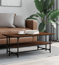 Couchtisch Braun Eichen-Optik 100x50x40 cm Holzwerkstoff