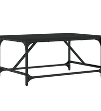 Couchtisch Schwarz 75x50x35 cm Holzwerkstoff