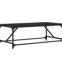 Couchtisch Schwarz 100x50x35 cm Holzwerkstoff