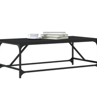 Couchtisch Schwarz 100x50x35 cm Holzwerkstoff
