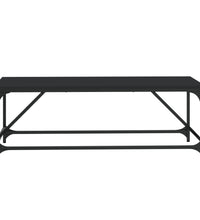 Couchtisch Schwarz 100x50x35 cm Holzwerkstoff