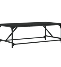 Couchtisch Schwarz 100x50x35 cm Holzwerkstoff