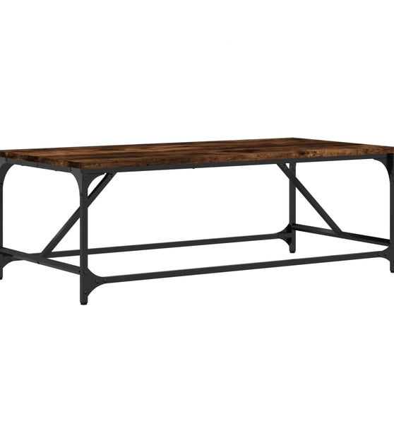 Couchtisch Räuchereiche 100x50x35 cm Holzwerkstoff