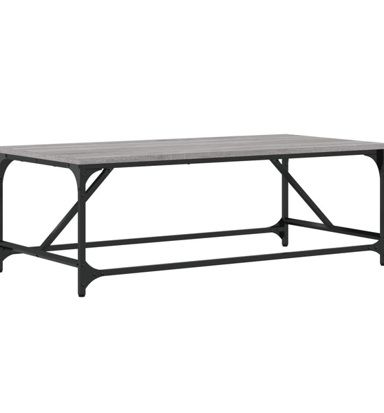 Couchtisch Grau Sonoma 100x50x35 cm Holzwerkstoff