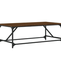 Couchtisch Braun Eichen-Optik 100x50x35 cm Holzwerkstoff