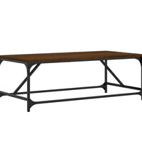 Couchtisch Braun Eichen-Optik 100x50x35 cm Holzwerkstoff