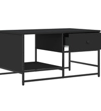 Couchtisch Schwarz 85,5x51x45 cm Holzwerkstoff