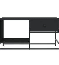 Couchtisch Schwarz 85,5x51x45 cm Holzwerkstoff