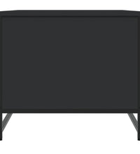 Couchtisch Schwarz 85,5x51x45 cm Holzwerkstoff