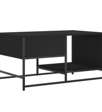Couchtisch Schwarz 85,5x51x45 cm Holzwerkstoff