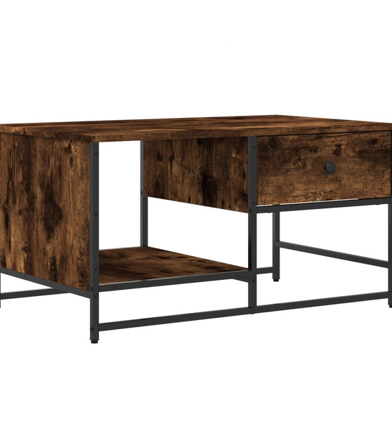 Couchtisch Räuchereiche 85,5x51x45 cm Holzwerkstoff