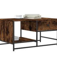 Couchtisch Räuchereiche 85,5x51x45 cm Holzwerkstoff