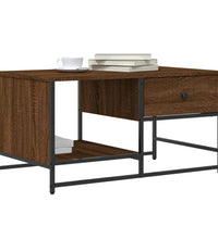 Couchtisch Braun Eichen-Optik 85,5x51x45 cm Holzwerkstoff