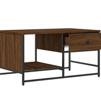 Couchtisch Braun Eichen-Optik 85,5x51x45 cm Holzwerkstoff