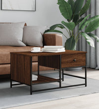 Couchtisch Braun Eichen-Optik 85,5x51x45 cm Holzwerkstoff