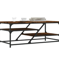 Couchtisch Räuchereiche 100x49x40 cm Holzwerkstoff