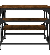 Couchtisch Räuchereiche 100x49x40 cm Holzwerkstoff