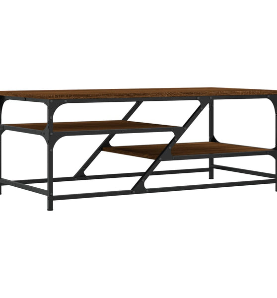 Couchtisch Braun Eichen-Optik 100x49x40 cm Holzwerkstoff