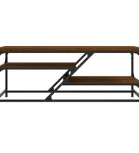 Couchtisch Braun Eichen-Optik 100x49x40 cm Holzwerkstoff