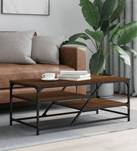 Couchtisch Braun Eichen-Optik 100x49x40 cm Holzwerkstoff