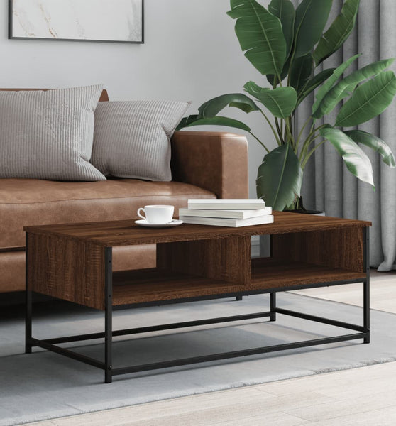 Couchtisch Braun Eichen-Optik 100x51x40 cm Holzwerkstoff