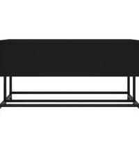 Couchtisch Schwarz 80x80x40 cm Holzwerkstoff