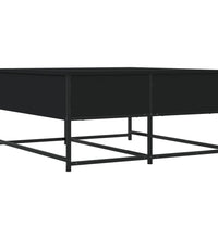 Couchtisch Schwarz 80x80x40 cm Holzwerkstoff