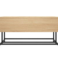 Couchtisch Sonoma-Eiche 80x80x40 cm Holzwerkstoff