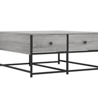 Couchtisch Grau Sonoma 80x80x40 cm Holzwerkstoff