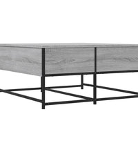 Couchtisch Grau Sonoma 80x80x40 cm Holzwerkstoff