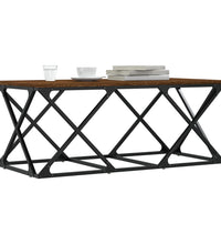 Couchtisch Braun Eichen-Optik 100x49x40 cm Holzwerkstoff