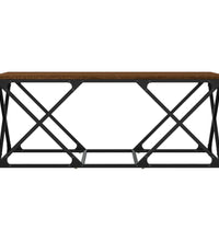 Couchtisch Braun Eichen-Optik 100x49x40 cm Holzwerkstoff