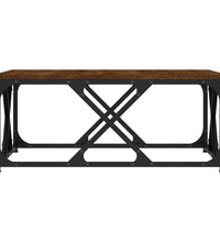 Couchtisch Braun Eichen-Optik 70x70x30 cm Holzwerkstoff