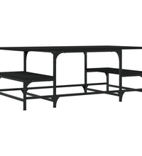 Couchtisch Schwarz 100x50,5x40 cm Holzwerkstoff
