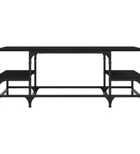 Couchtisch Schwarz 100x50,5x40 cm Holzwerkstoff