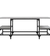 Couchtisch Grau Sonoma 100x50,5x40 cm Holzwerkstoff
