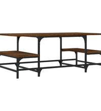 Couchtisch Braun Eichen-Optik 100x50,5x40 cm Holzwerkstoff