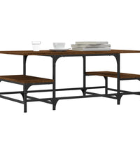 Couchtisch Braun Eichen-Optik 100x50,5x40 cm Holzwerkstoff