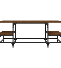 Couchtisch Braun Eichen-Optik 100x50,5x40 cm Holzwerkstoff