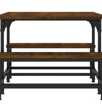 Couchtisch Braun Eichen-Optik 100x50,5x40 cm Holzwerkstoff