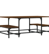 Couchtisch Braun Eichen-Optik 100x50,5x40 cm Holzwerkstoff