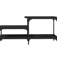 Couchtisch Schwarz 100x50,5x45 cm Holzwerkstoff