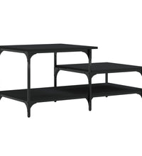 Couchtisch Schwarz 100x50,5x45 cm Holzwerkstoff