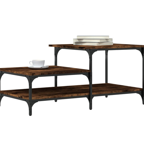 Couchtisch Räuchereiche 100x50,5x45 cm Holzwerkstoff