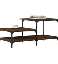 Couchtisch Braun Eichen-Optik 100x50,5x45 cm Holzwerkstoff