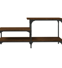 Couchtisch Braun Eichen-Optik 100x50,5x45 cm Holzwerkstoff