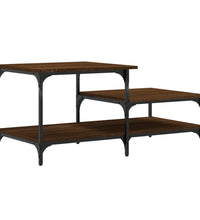Couchtisch Braun Eichen-Optik 100x50,5x45 cm Holzwerkstoff
