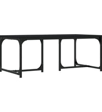Couchtisch Schwarz 90x50x35 cm Holzwerkstoff