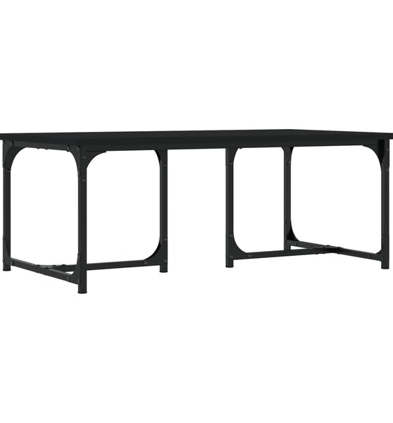 Couchtisch Schwarz 90x50x35 cm Holzwerkstoff